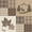 Deer & Leaf Patchwork, variant on Great Bay Home Rustic Lodge Reversible Reversible Quilt Set With Shams (Twin, Redwood)