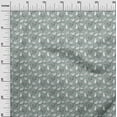 thumbnail image 3 of oneOone Cotton Poplin Dusty Green Fabric Birds Rooster Fabric For Sewing Printed Craft Fabric By The Yard 42 Inch Wide, 3 of 5