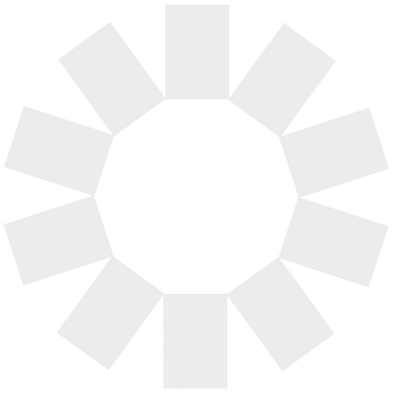 OFFIGAM  10Pack White Thick Cardboard Poster Board Drawing Advertising