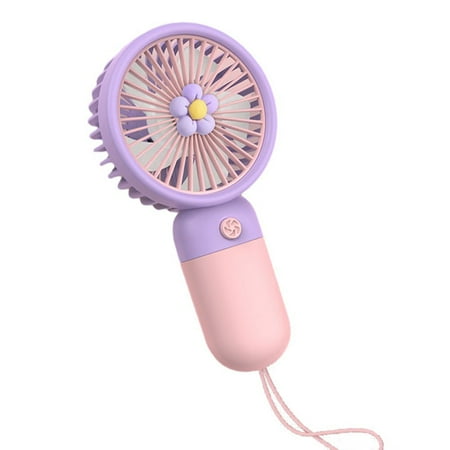 

Portable Hand-held Fan Small Desk Fan Cooler Cooling USB Rechargeable