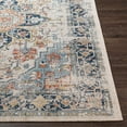 thumbnail image 3 of Livabliss Huntington Beach Medallion Indoor/Outdoor Area Rug, Navy/Multi ,5'3" x 5'3", 3 of 6