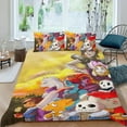thumbnail image 2 of Undertale Conjunto de sábanas temático, trío de piezas, cómodo y amigable con la piel, diseño único, regalo de decoración para el hogar para familiares, amigos y fans,173cm *218cm, 2 of 6