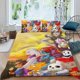 thumbnail image 2 of Undertale Conjunto de sábanas temático, trío de piezas, cómodo y amigable con la piel, diseño único, regalo de decoración para el hogar para familiares, amigos y fans,135cm *200cm, 2 of 6