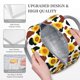 thumbnail image 3 of Fotbe Cow Print Sunflower Bolsa de Almuerzo con Estampado, Lonchera Aislada, Contenedor de Comida Reutilizable Tipo Cooler a Prueba de Fugas, 3 of 6