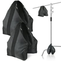 NVAAV 120 LB Large Sandbags Set of 2 for Photography, Backdrop Stand, Light Brackets, Tripods, Boom Arms