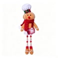 thumbnail image 2 of Dalxymotic Christmas Gingerbread Ornaments, Decorative Wooden Bead Figurines, European Toy Decorations, Christmas Decorations Indoor Outdoor Winter Decor for Home, Mantel, Shelf, 2 of 7
