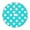 Velcro, variant on Lukts Aqua And White Polka Dot Print Color Life Christmas Tree Skirt, Winter Holiday Tree Mat Decoration ,Can be Used as A Shawl-48"