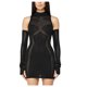 thumbnail image 2 of Puntoco-suéter a la moda para mujer, suéter Sexy de Color sólido con hombros descubiertos, vestido ajustado de manga larga, liquidación de Navidad Puntoco Puntoco-1496, 2 of 6