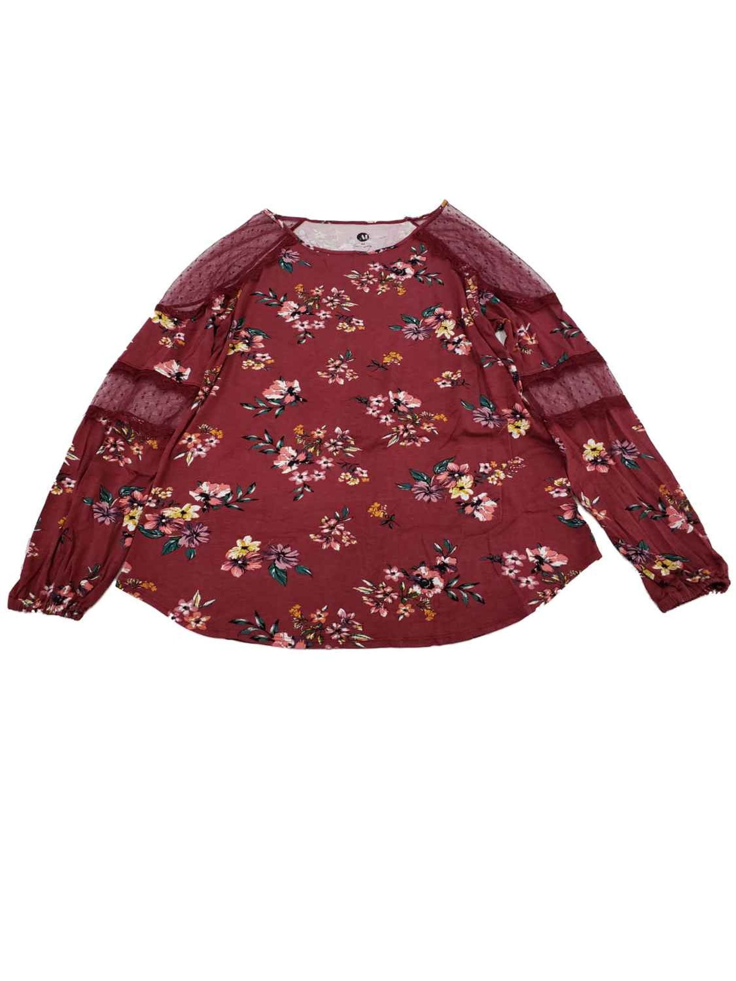 dressy burgundy tops
