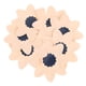 thumbnail image 2 of KAKOWELY Juego de 16 platos de papel desechables con forma de flor para fiestas., 2 of 4