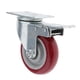 thumbnail image 2 of 1 rueda giratoria universal/direccional de uso generalizado para trabajo pesado de 3/4/5 pulgadas 3 pulgadas universal con freno, 2 of 9