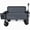 Gray, variant on 3-in-1 Folding Wagon Cart with Bench Seat, patent protection- Includes 1 ice pack, 500lbs Heavy-Duty Utility Wagon, 180L Capacity All-Terrain Wheels for Camping, Beach, Sports, Garden, orange