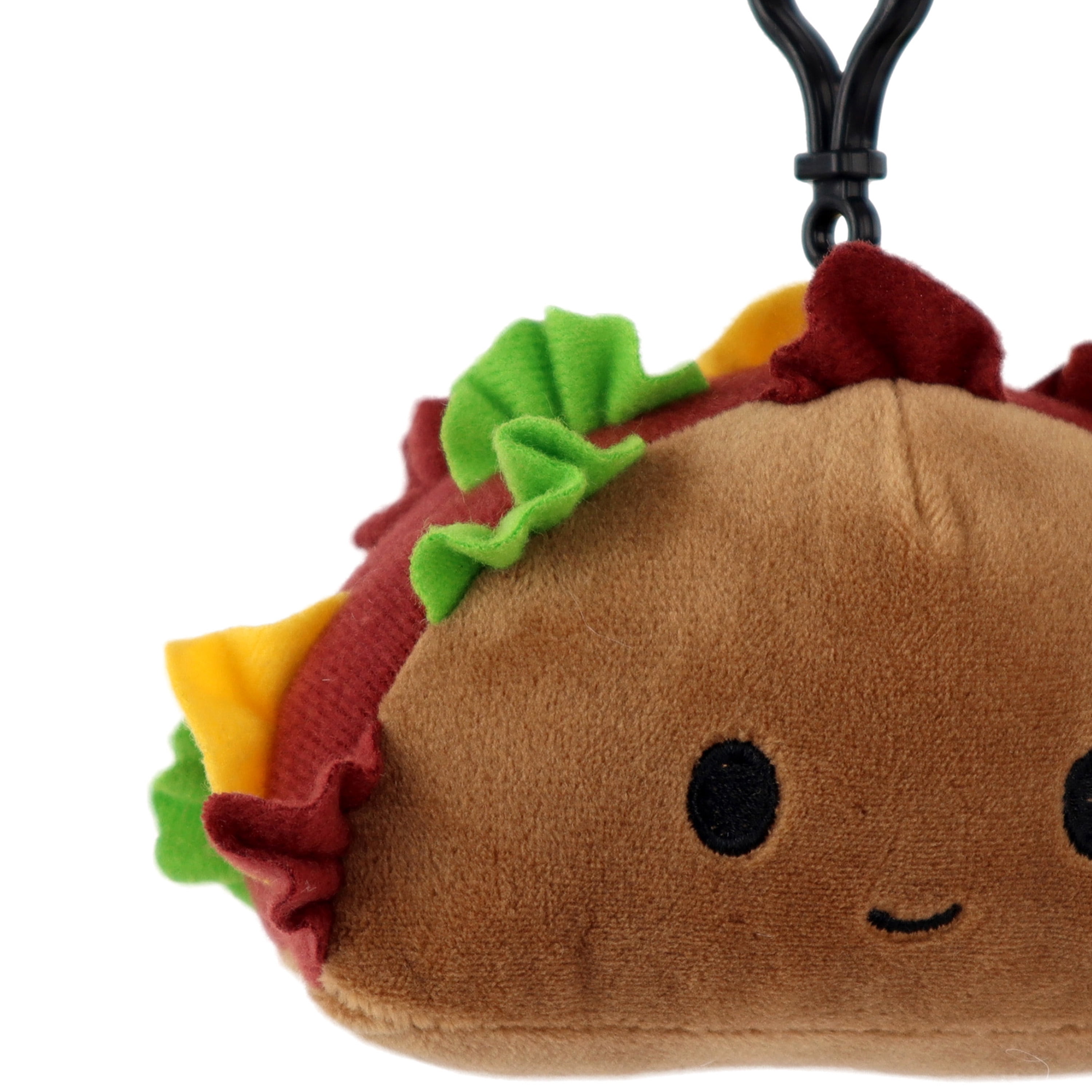 Pen+Gear Plush Backpack Clip, Plush 5in x 3in Taco