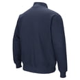 thumbnail image 3 of Men's Colosseum Navy Colorado School of Mines Orediggers Tortugas-Quarter-Zip Top, 3 of 3