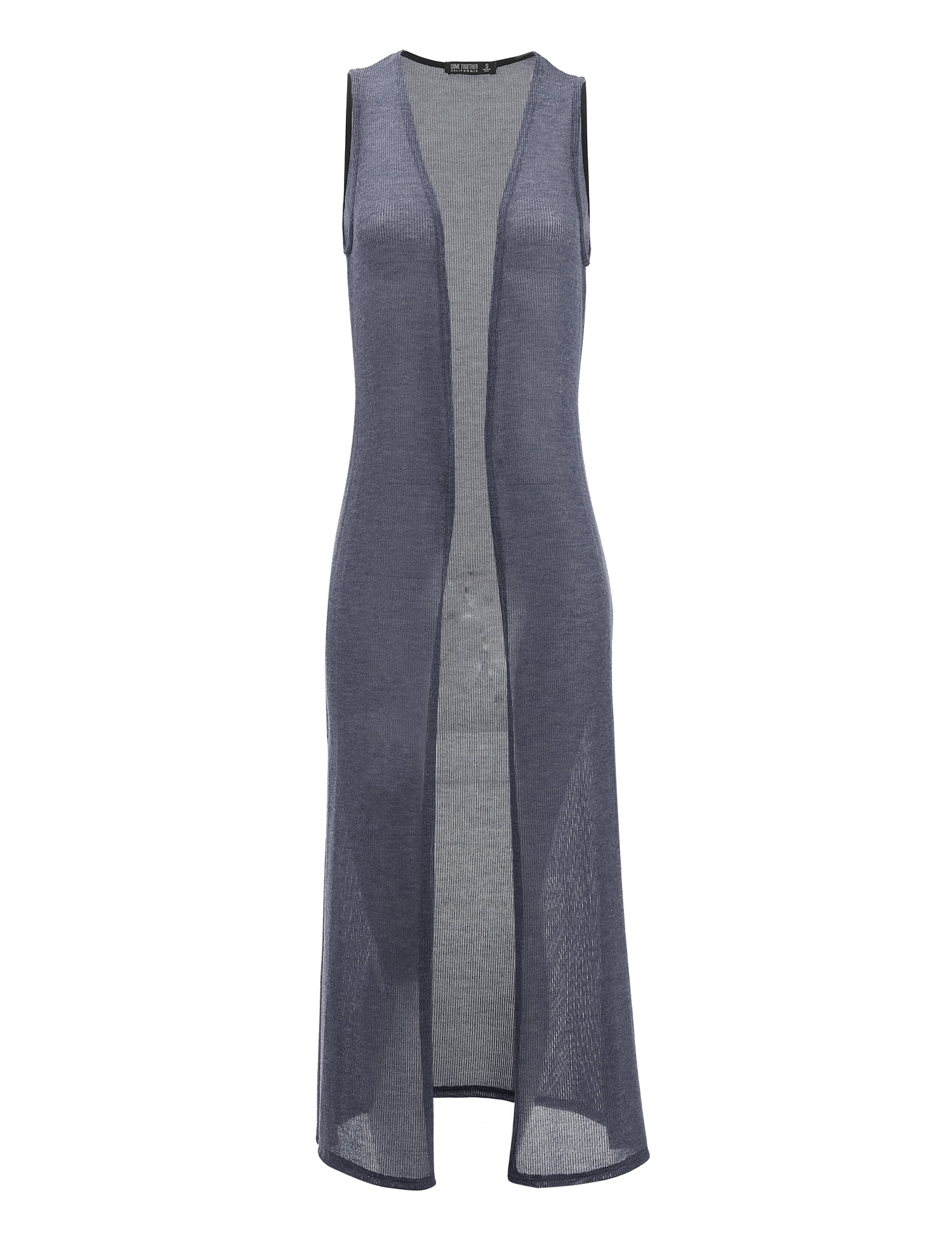 sleeveless lightweight cardigan