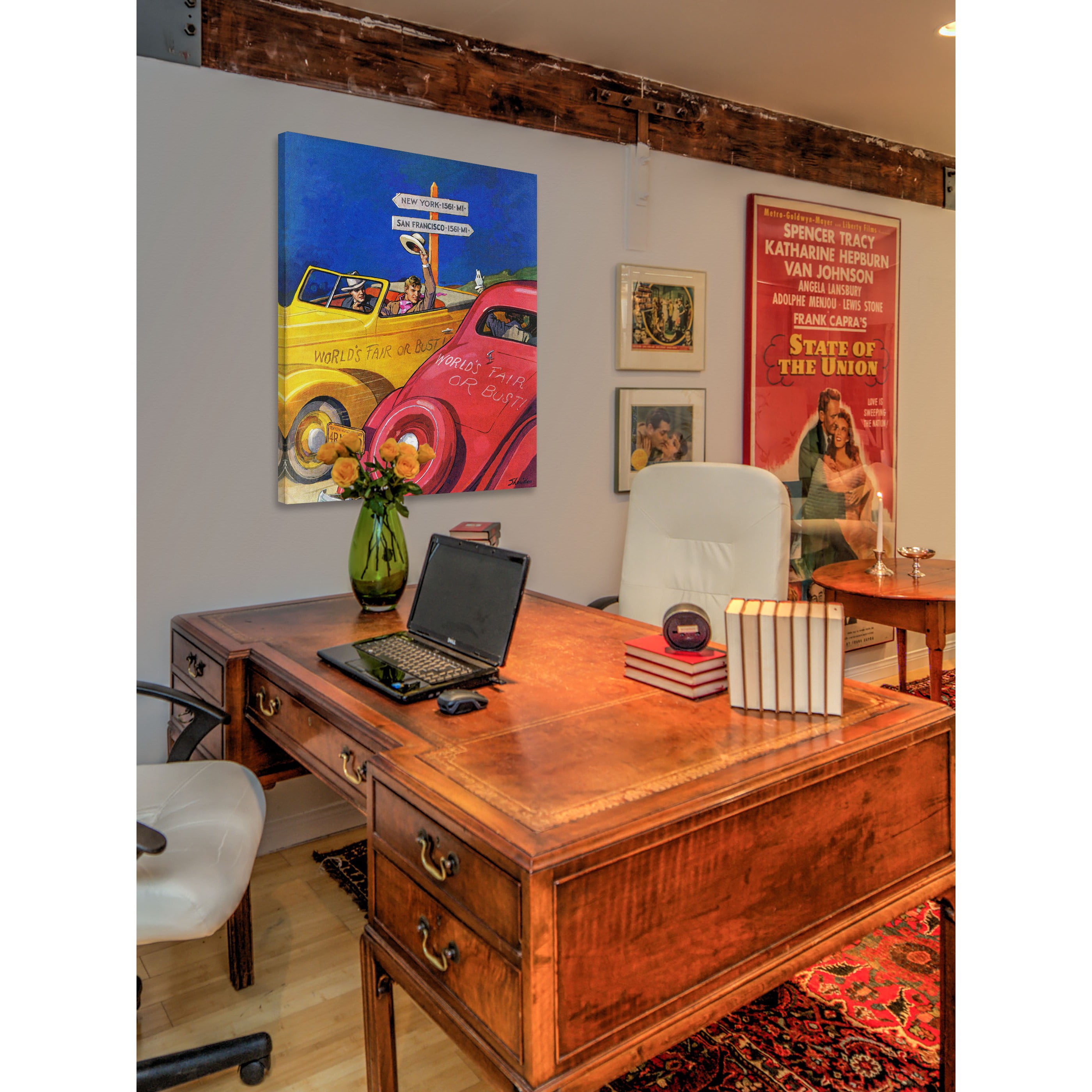 Marmont Hill "World's Fair or Bust" by John E. Sheridan Painting Print on Canvas