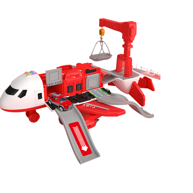 Pista De Simulación De Historia Musical, Modelo De Avión De Juguete Para Niños De Inercia, Coopera Con Coche De Aleación Para Niños sonducket FN003214-02