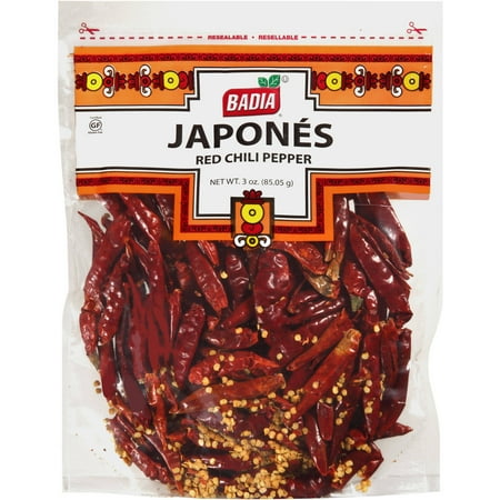 Badia Red Chili Peppers, 3 oz