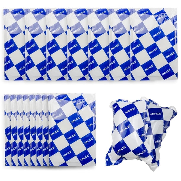 Láminas de hielo para envío de alimentos congelados reutilizables, 15 paquetes