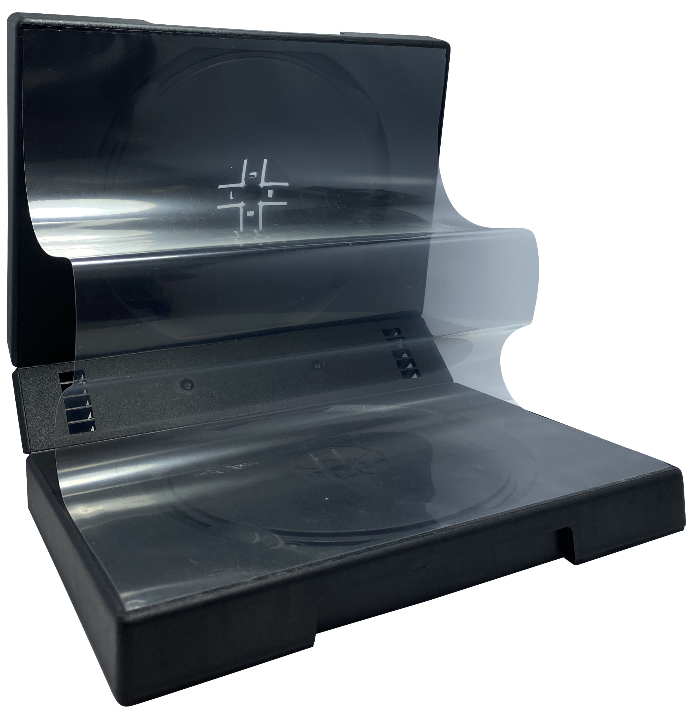 CheckOutStore 10 Black 12 Disc DVD Cases