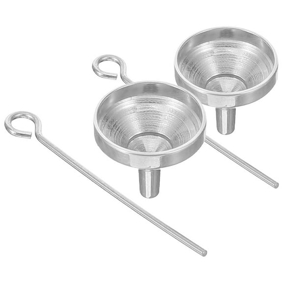 WORGEOUS  Perfume Dispensing Tool Lanyards Stuffers Multiple Travel Silver