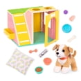thumbnail image 1 of Playset Dog House Glitter Girls con cachorro de peluche chihuahua, 1 of 7