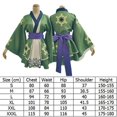 thumbnail image 3 of Disfraz de Roronoa Cos Zoro para niños, disfraz de Anime de fantasía, kimono, bata, cinturón, traje de fiesta de Carnaval de Halloween, 3 of 5