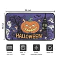 thumbnail image 5 of Pumpkin Skull Bat Spider Non-Skid Doormat 30x17 Inch Happy Halloween Protection Door Mats Switch Rug for Entryway Porch Entryway Bathroom, 5 of 7