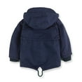 thumbnail image 3 of Krdevn Boys Girls Winter Thicken Coat Solid Hooded Jacket Toddler Windproof Thick Warm Outwear,5-6 Years, 3 of 6