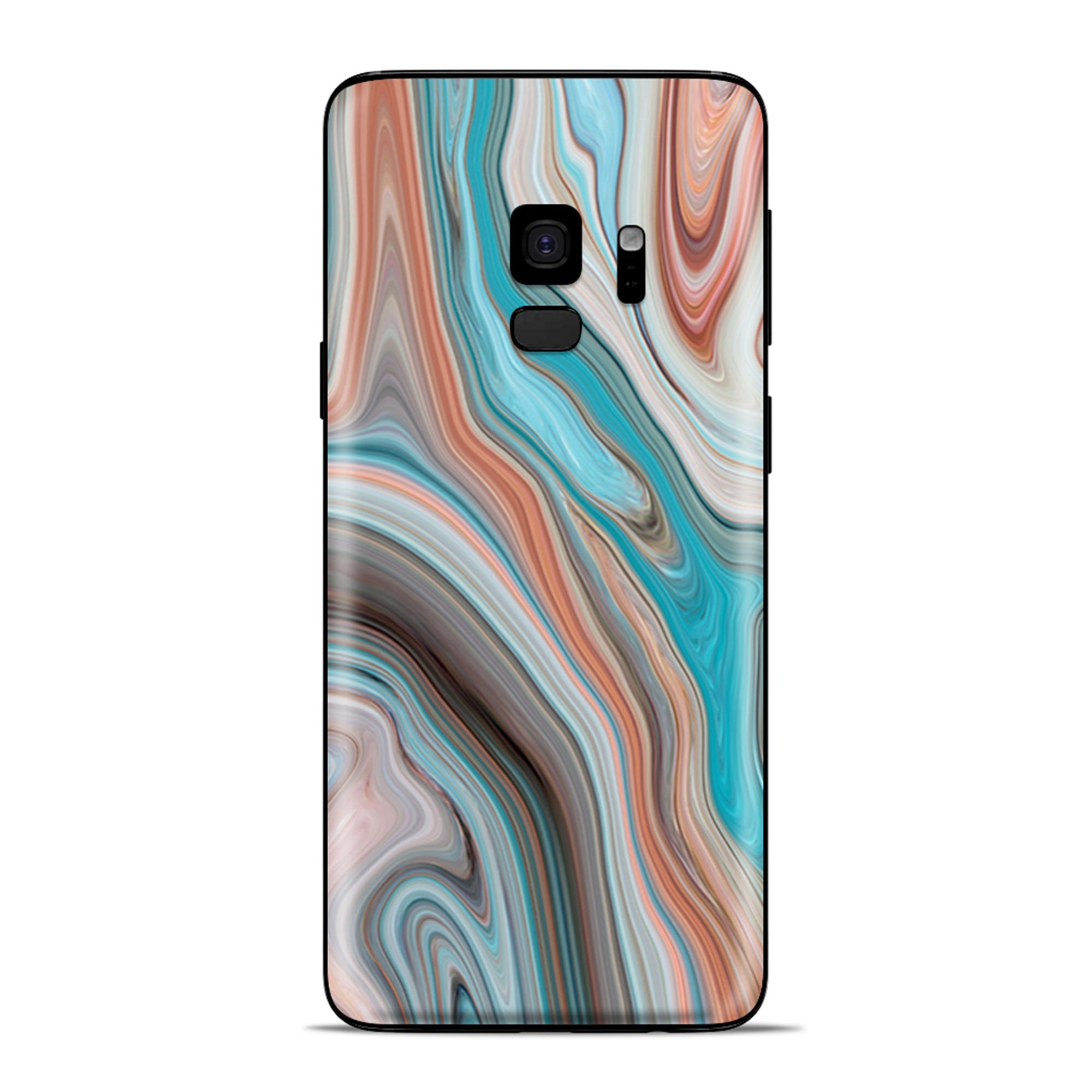 Skin for Samsung Galaxy S9 Skins Decal Vinyl Wrap Stickers Cover Teal
