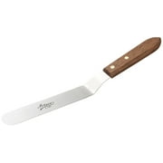 Ateco Stainless Steel Icing Spatula with Wooden Handle