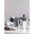 thumbnail image 3 of Cafetera Italiana Manual de 6 Tazas Plata, 3 of 7