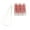 Red transparent, variant on 9 Key Led Light Mechanical Keyboard Switches Tester Stress Relief Keycaps
