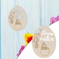 thumbnail image 1 of Fiudx Colgantes de Madera de Pascua, Artesanía de Madera Tallada, Perfectos para Decorar Fiestas y Bodas, Ideales para El Hogar y Restaurantes, Celebraciones Navideñas, Tamaño 8 X 6 Cm, Juego de 20 P, 1 of 2