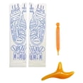 thumbnail image 1 of CSChome Acupoint Socks 1 Set Massage Mid-calf Serenity Steps Legible Foot Acupuncture Point Elastic Massage, 1 of 7