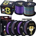 thumbnail image 3 of Sougayilang 8 Strands PE Braided Fishing Line Spots Color Multifilament Wire for Carp Fishing, 3 of 8