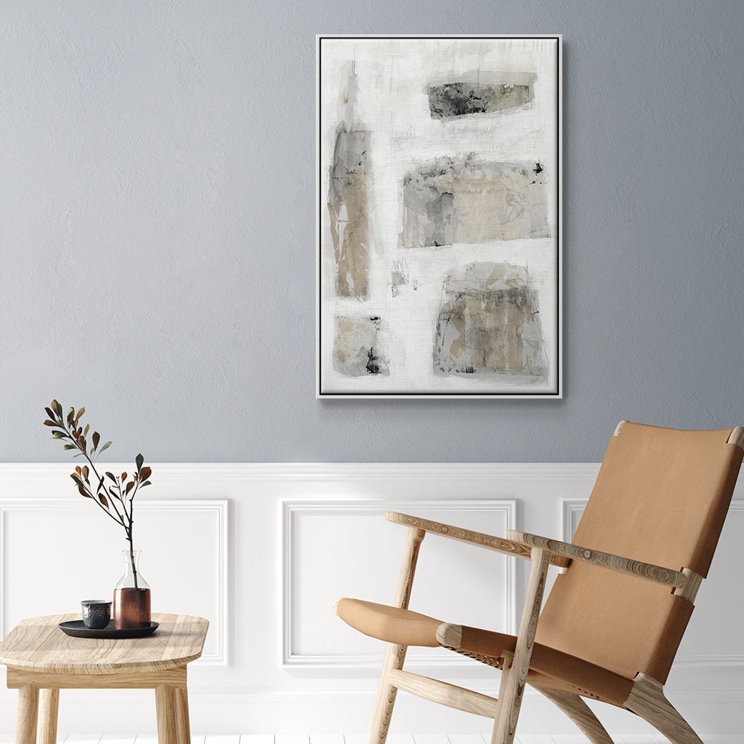 A Simple Love II V30 Framed Premium Gallery Wrapped Canvas - Ready to Hang - 27 x 41 - White Floating Frame
