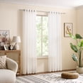 thumbnail image 6 of Muuphra Modern 1" Brushed Nickle Multi-faced Crystal Ball Adjustable Single Curtain Rods,30"-60", 6 of 7