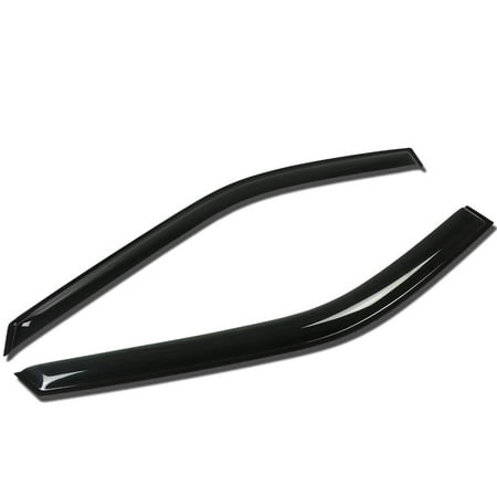 Ford Bronco Vent Visor - For 1989 to 1997 Ford Thunderbird / Mercury Cougar 2pcs Window Vent Visor Deflector Rain Guard (Dark Smoke) 90 91 92 93 94 95 96