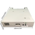 USB Floppy Disk Reader Drive Emulator 3.5in No for Extra Driver