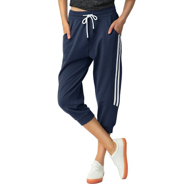 Capri Jogger Pants Womens