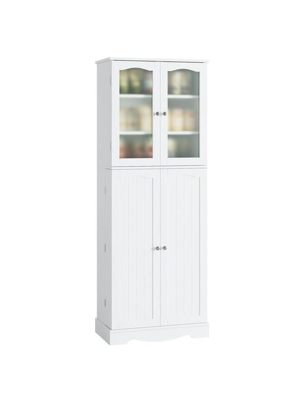 White Pantry in Pantry
