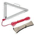 thumbnail image 1 of VEVOR 24" Pond Aquatic Weed Rake with Handle 3-Sided Foldable Lake Weed Rake 30ft Rope, 1 of 9