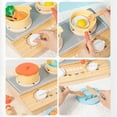 thumbnail image 5 of KOYPTL Wooden Pretend Play Toys for Toddlers Boys Girls 2-4-6-8 Years Old,Simulated Fruit Vegetable Game Toys with Accessories for Soothing Playing Indoor,Gift for Christmas Birthday Education, 5 of 7