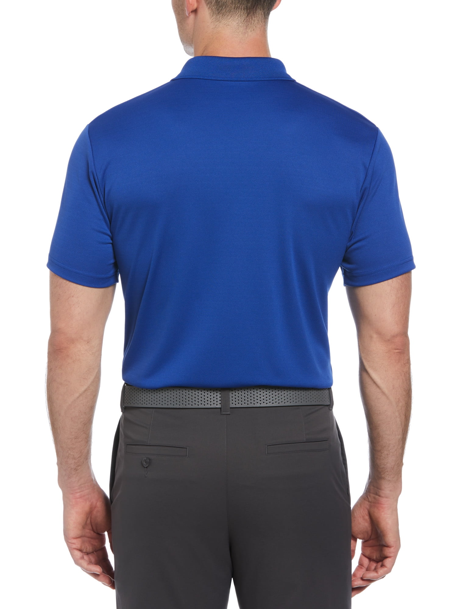 Ben Hogan Men's and Big Men's Ventilated Performance Polo Shirt, Up to Sizes 5XL