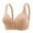 Beige, variant on Loopsun Plus Size Bras for Women, Woman Color Thin and Steel Hoop Gathered Breathable Underwear for Daily Bras Gray M