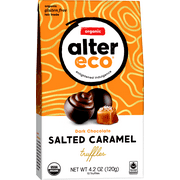 Alter Eco - Salted Caramel Organic Chocolate Truffles, 10ct