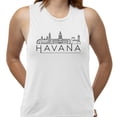 thumbnail image 2 of Script Ohio Women's Muscle Tank Large White, 2 of 5