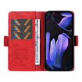 thumbnail image 2 of YIKATU YK-007 For Google Pixel 9a Case Side Buckle PU Leather Phone Cover Litchi Texture - Green, 2 of 5