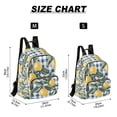 thumbnail image 2 of FORMRS Mini Backpack Purse for Women Travel Daypack Casual Shoulder Bag, Retro Beige Lemon, 2 of 7